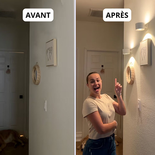 MIRO - Lampe murale LED sans fil